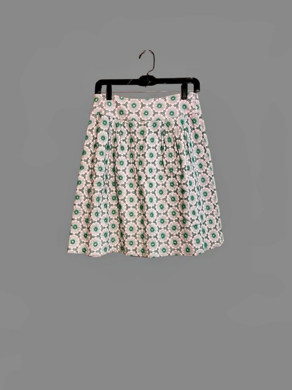 Lilly Pulitzer Floral A-Line Skirt in Pink & Green Size 2